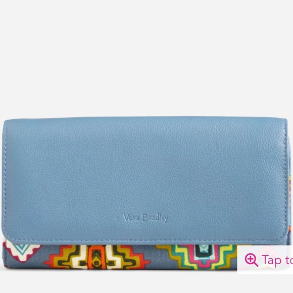Vera Bradley Bags Nwt Vera Bradley Rfid Audrey Wallet In Painted Medallions Poshmark